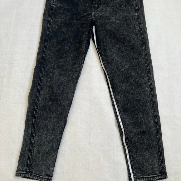 Hollister Mid Rise Skinny Jeans Size 26 Stretch Black Boiling Effect NWT - Picture 5 of 8